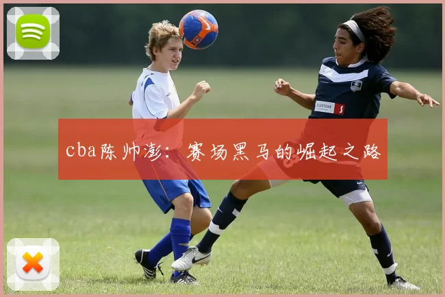 cba陈帅澎：赛场黑马的崛起之路